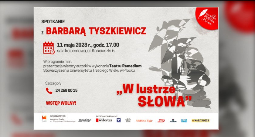 Płockim piórem z Barbarą Tyszkiewicz