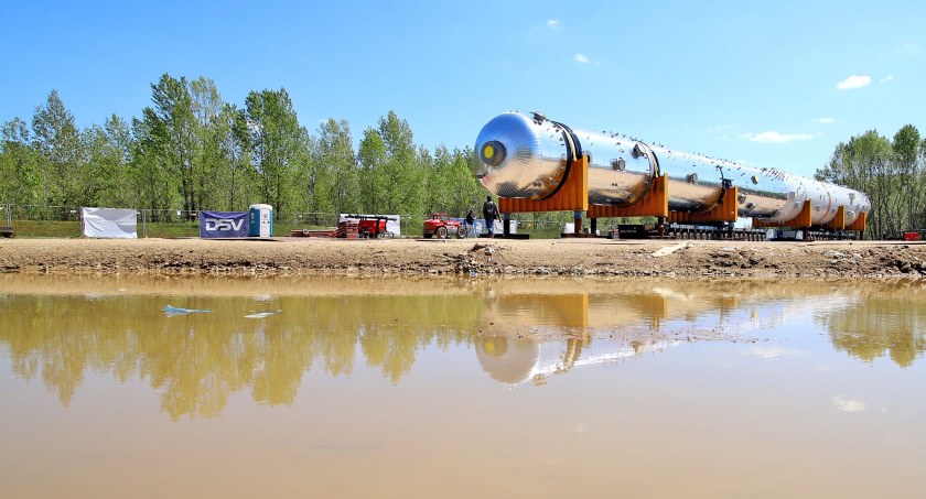 Już dziś rusza transport największych ładunków na Olefiny III [FILM, ZDJĘCIA]