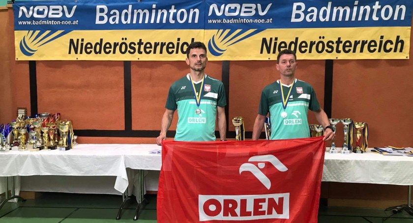Badmintoniści z Masovii Płock wracają z Austrii z medalami. Złoto i dwa srebra