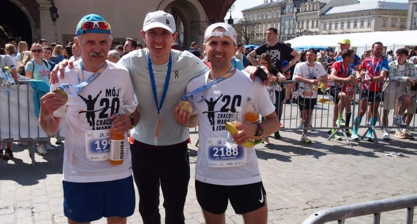 Edmund Stańczak w elitarnym gronie biegaczy w Krakowie