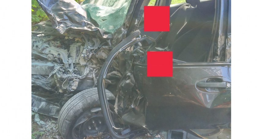 Śmiertelny wypadek w Łącku [ZDJĘCIA]