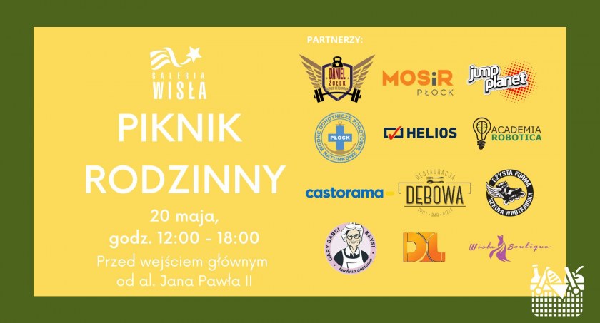 Galeria Wisła zaprasza na piknik rodzinny