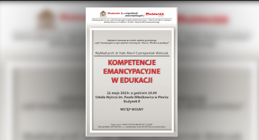 Wykład w Szkole Wyższej im. Pawła Włodkowica