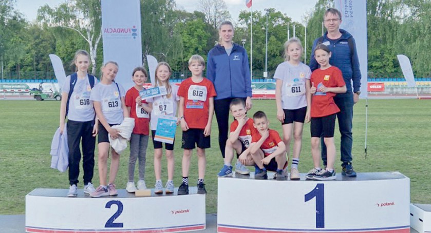 Lekkoatletyczne Nadzieje Olimpijskie ze Szkoły Podstawowej nr 8 w Płocku. Medale 11-latków