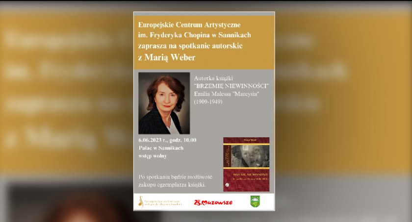Spotkanie z Marią Weber w Sannikach