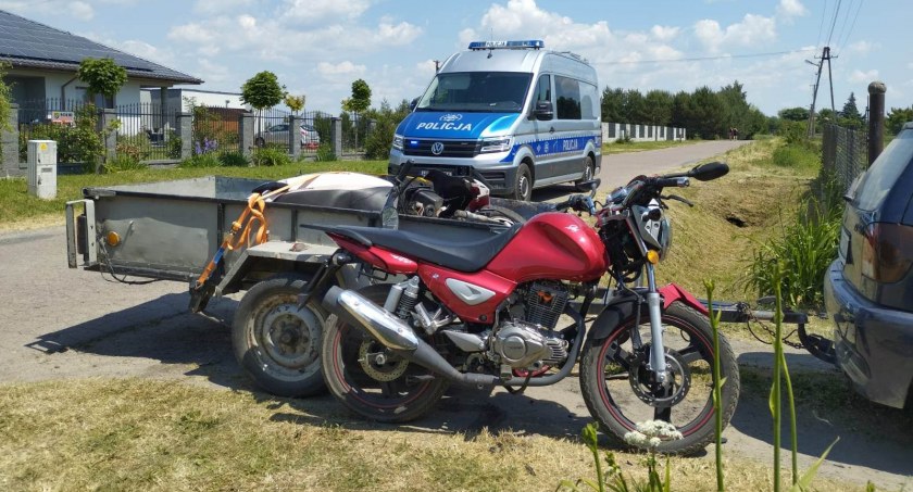 24-letni motocyklista w szpitalu. 74-latek nie ustąpił pierwszeństwa w Ciachcinie
