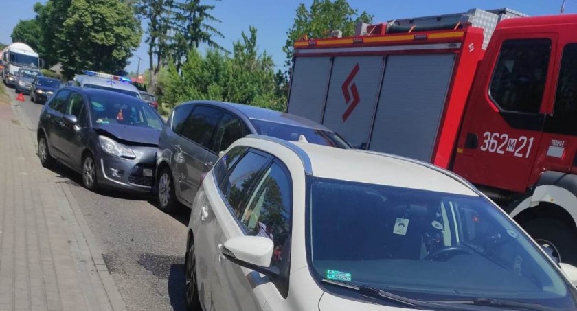 Ford, toyota i citroen. Kraksa w Dobrzykowie