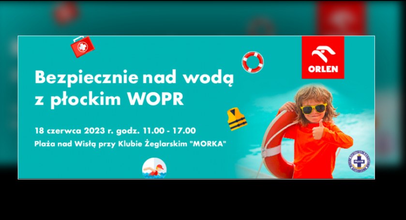 Już w niedzielę piknik „Bezpiecznie nad wodą z WOPR”