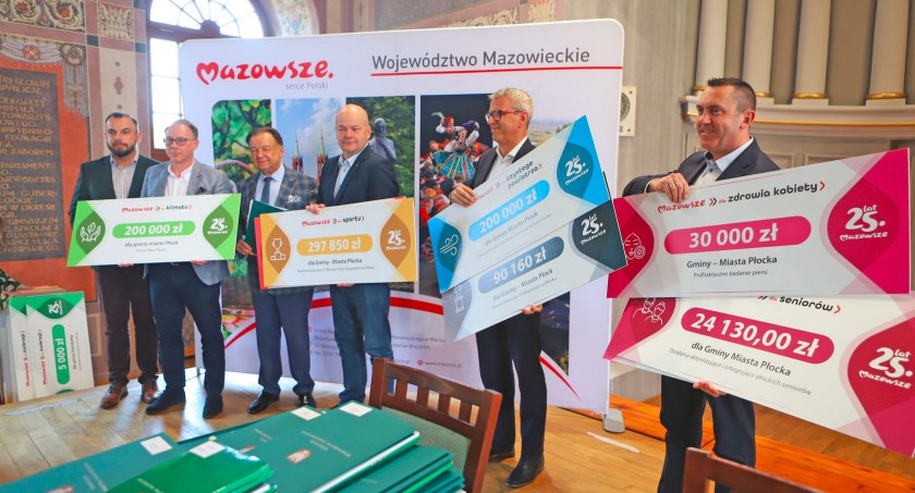 Ponad milion złotych dofinansowania dla Płocka. Na remonty, profilaktykę, rozwój zieleni