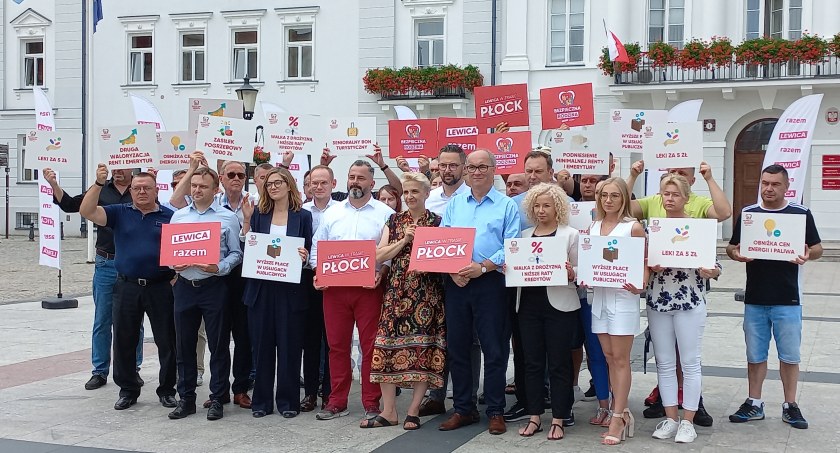 Posłowie Lewicy w Płocku