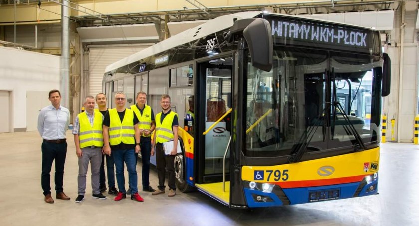 Pięć nowych solarisów przyjedzie do Płocka