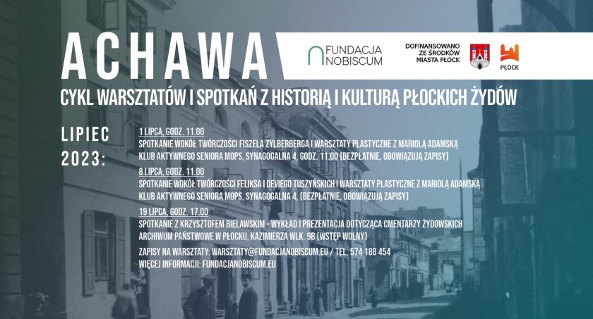 Spotkania z historią i kulturą płockich Żydów
