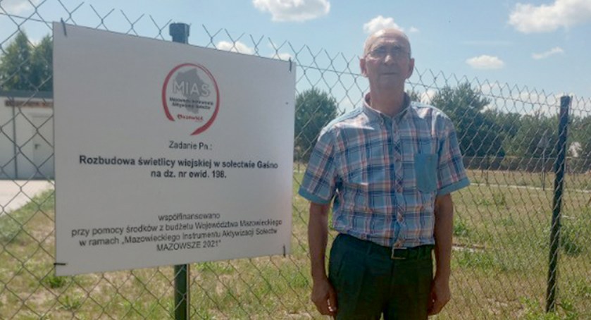 Sołectwo Gaśno w gminie Gostynin. Dobra współpraca daje efekty