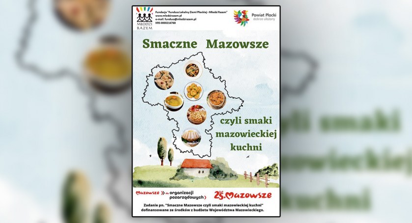 Konkurs „Smaki mazowieckiej kuchni”.  Można się zgłaszać do 31 lipca