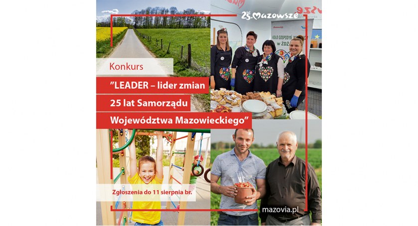 Zostań mazowieckim liderem zmian! Zgłoszenia do 11 sierpnia