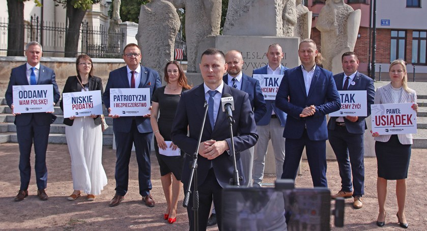 Konfederacja przedstawiła płocczanom swoich kandydatów do Sejmu. Z Ciechanowa, Płocka i Faustynowa