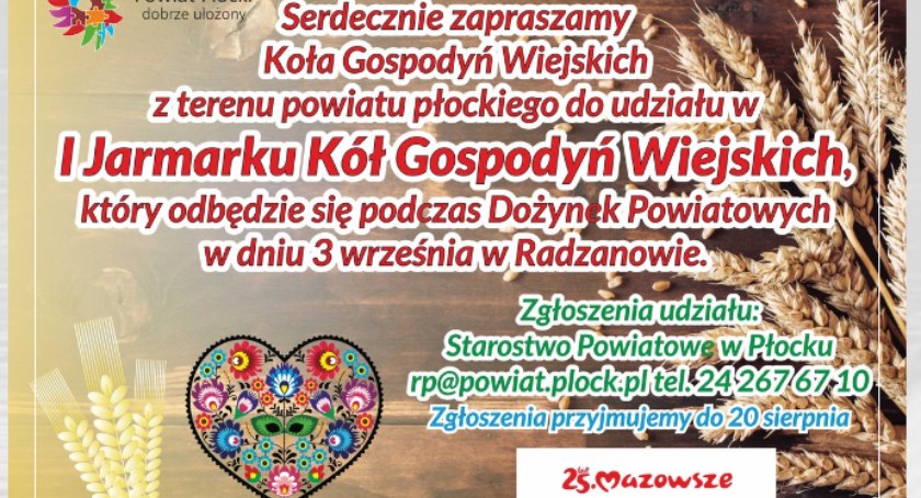 I Jarmark Kół Gospodyń Wiejskich