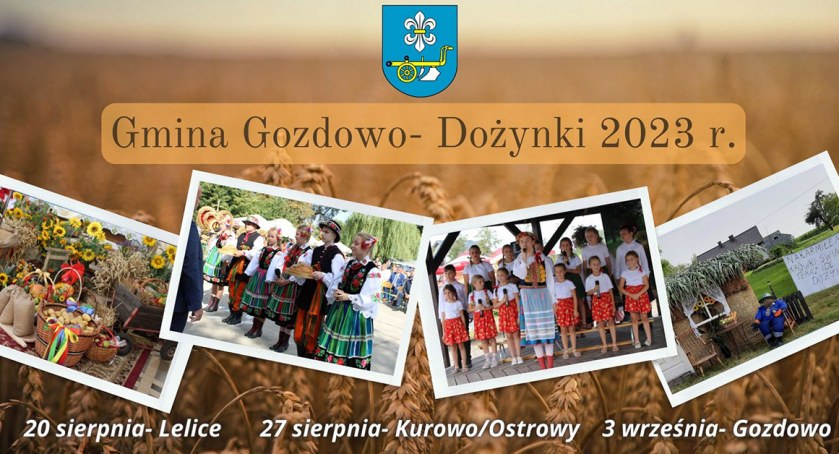 Obchody święta plonów w Gozdowie i Mochowie