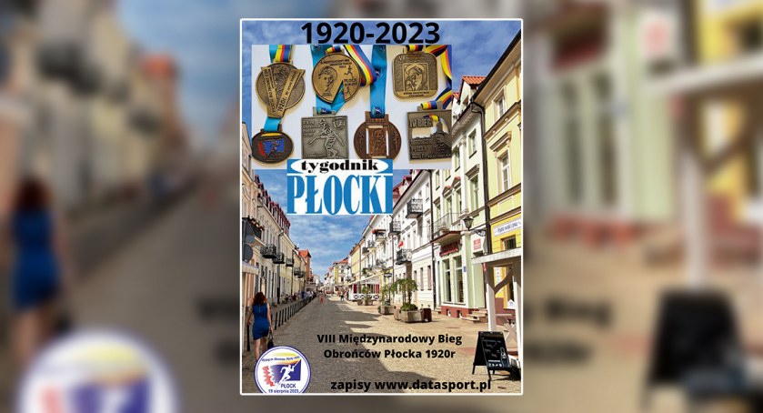 Bieg ulicami Płocka pod patronatem Tygodnika Płockiego i z Janem Hurukiem jako ambasadorem
