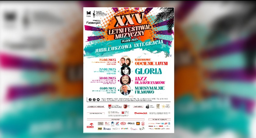 Letni Festiwal Muzyczny w Płockiej Orkiestrze Symfonicznej 