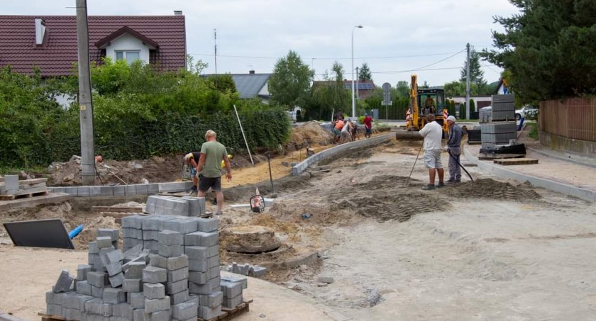 Zmieniają się ulice w Borowiczkach