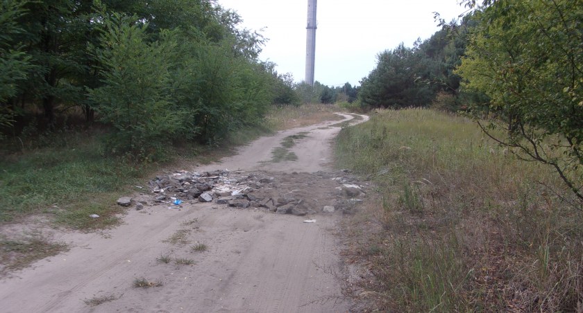 Gruzem z remontu utwardził drogę w lesie. Chciał dobrze, a wyszło... 500 zł mandatu