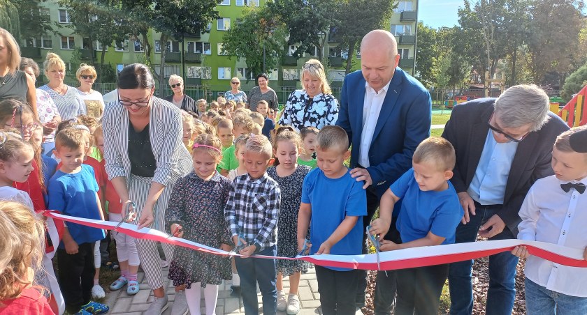 Place zabaw przy Miejskim Przedszkolu nr 17 w Płocku