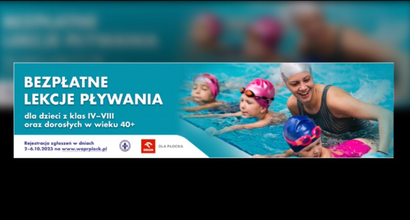 Płoccy ratownicy nauczą nas pływać