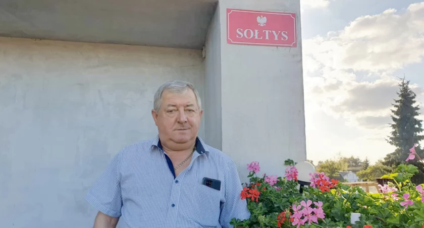 Niestrudzony sołtys Krzysztof Sobczak. Od lat walczy o sprawy mieszkańców Ciółkowa