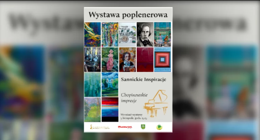 Sanniki zapraszają na wystawę poplenerową 