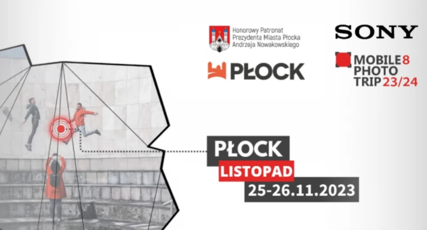 Weź ze sobą tylko telefon komórkowy! Czas na wyjątkowy spacer fotograficzny po Płocku 