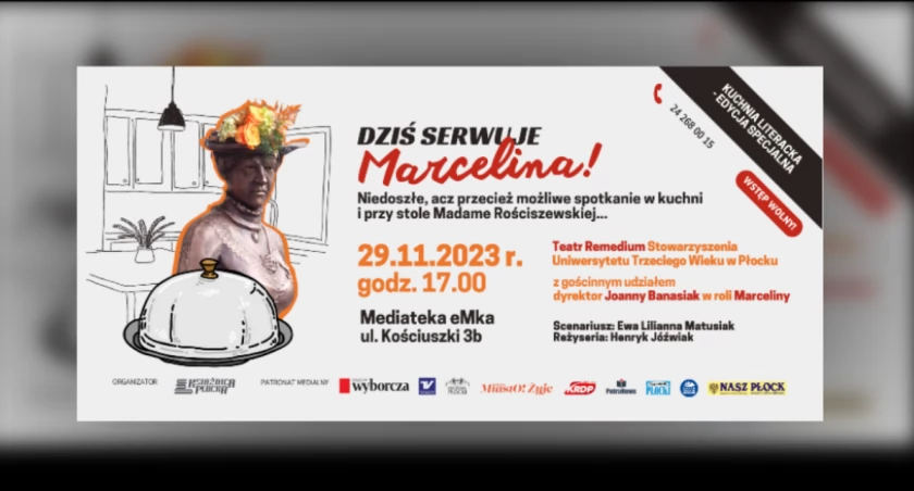 Kuchnia Literacka z Marceliną Rościszewską