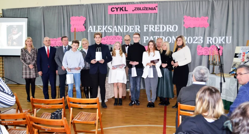 Zakończenie Roku Aleksandra Fredry w LO im. T. Kościuszki w Gostyninie