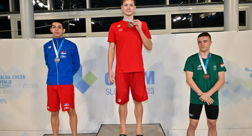 Tymoteusz Jóźwiak Mistrzem Narodów Europy Środkowej w pływaniu