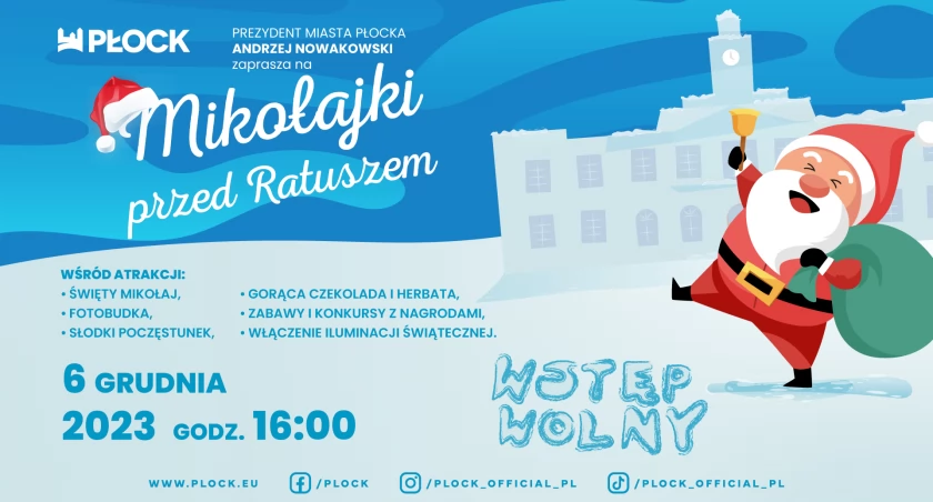 Mikołajki na płockiej Starówce. Już w przyszłym tygodniu