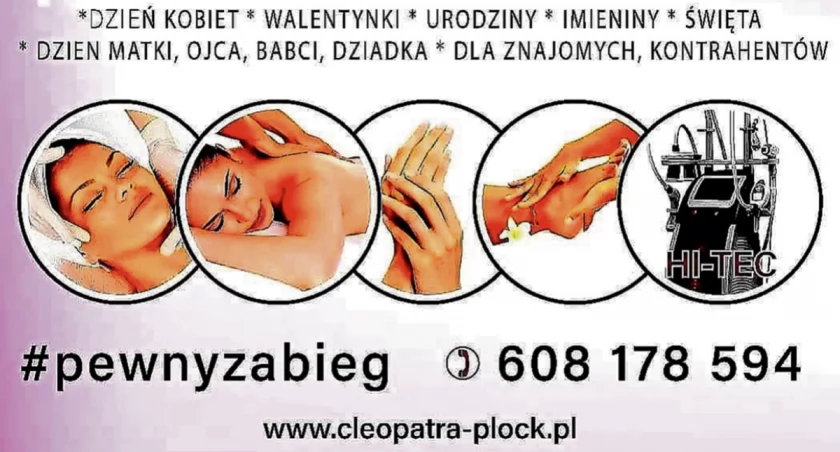 Salon Kosmetologii Cleopatra. Mamy prezent dla każdego