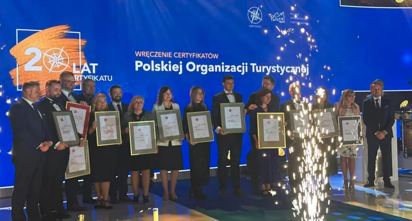 Julinek Park w doborowym towarzystwie. Właśnie został laureatem Certyfikatu Najlepszy Produkt Turystyczny Polskiej Organizacji Turystycznej  
