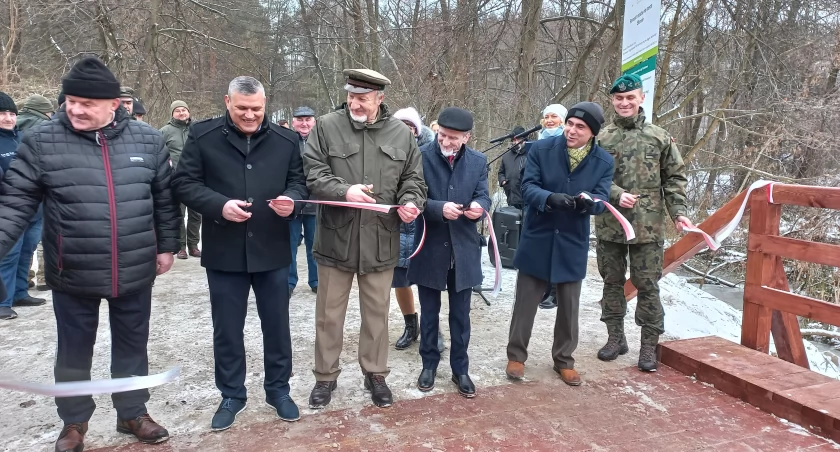 Nowy most nad Skrwą w gminie Brudzeń Duży. Powstał w dwa miesiące