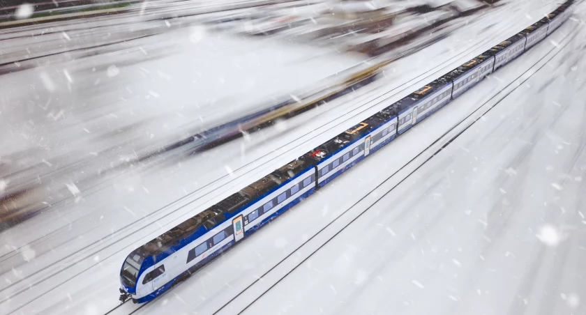 To nie zjawa! Supernowoczesny pociąg przejeżdża przez Płock i Gostynin 