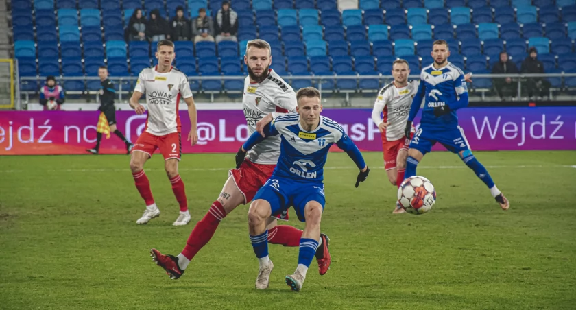 Fortuna 1 Liga. Wisła Płock – Zagłębie Sosnowiec. Film z dopingu kibiców