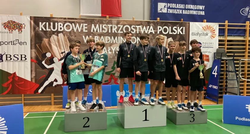 Brązowy medal KS Masovia na Klubowych Mistrzostwach Polski młodzików w badmintonie
