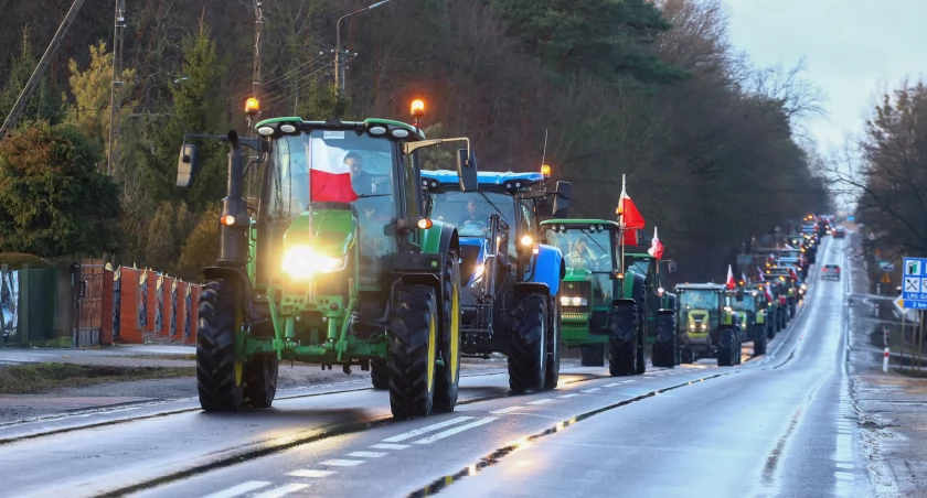 Rolnicy powiatu płockiego strajkują! Rozmawia z nimi minister rolnictwa 