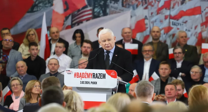 Wizyta Jarosława Kaczyńskiego w Płocku. Poznaliśmy kandydata PiS-u na prezydenta Płocka [ZDJĘCIA]