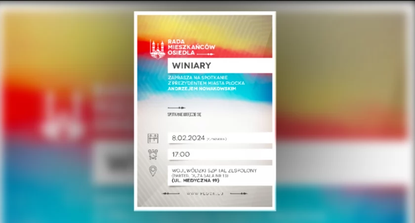 Prezydent Płocka spotka się z mieszkańcami jednego z osiedli
