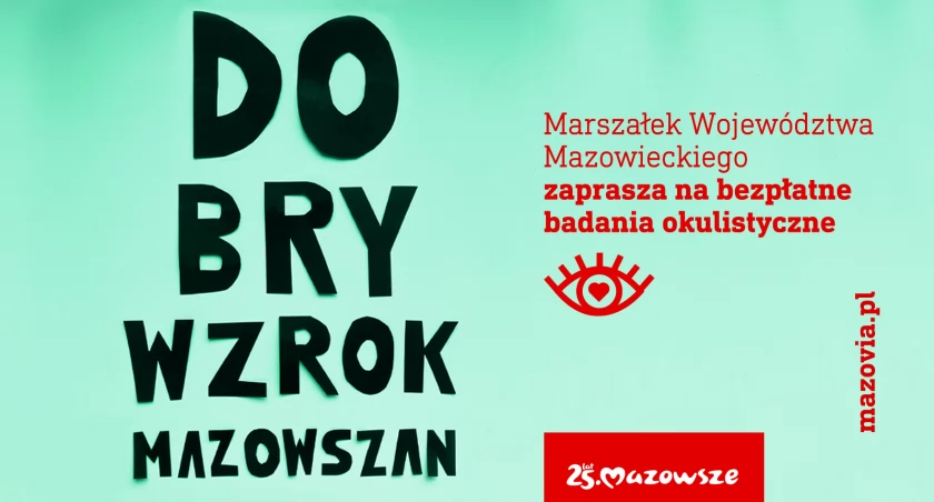 Samorząd chce zadbać o wzrok Mazowszan