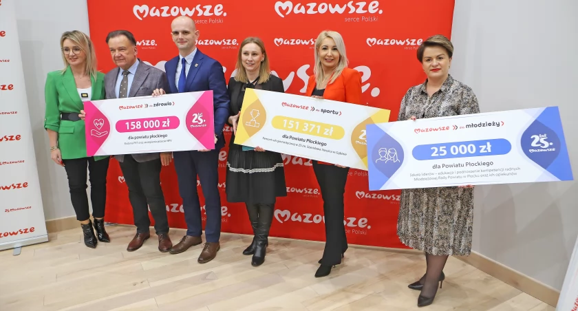 Mazowsze dofinansuje ponad 200 inwestycji w regionie płockim