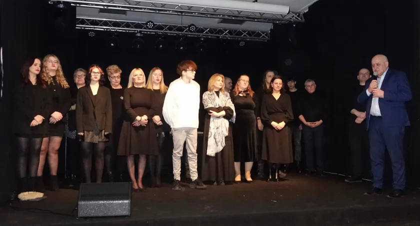 Spektakl amatorskiego teatru w Drobinie. Wyjątkowa lekcja historii