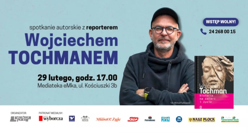Wojciech Tochman w Mediatece. Spotkanie z reportażystą 