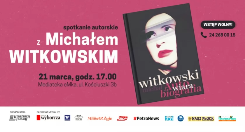 Michał Witkowski w Płocku. Na spotkanie z pisarzem zaprasza Książnica Płocka
