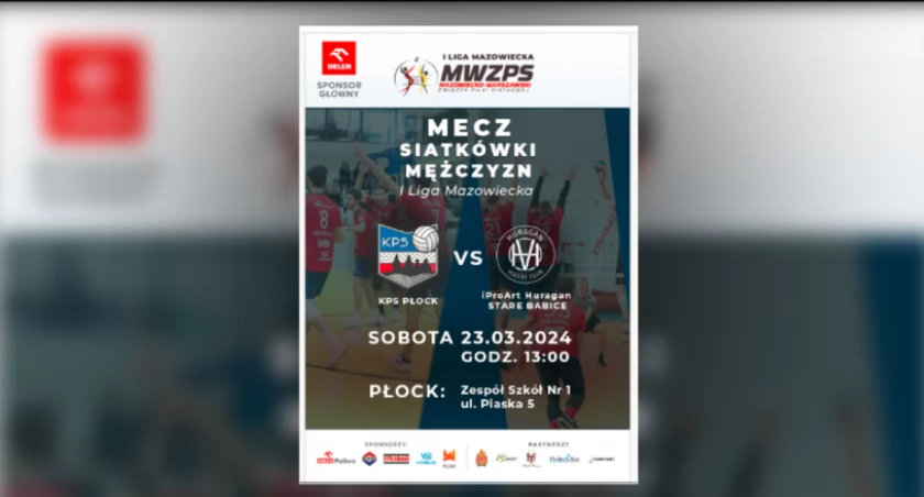 Płoccy siatkarze KPS Płock z szansami na awans do 2. Ligi Centralnej. Historię zaczną pisać w sobotę